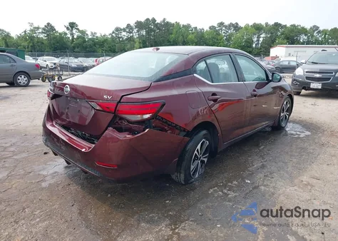 2020 Nissan Sentra Sv Xtronic Cvt из США, поврежденный, VIN 3N1AB8CVXLY242733